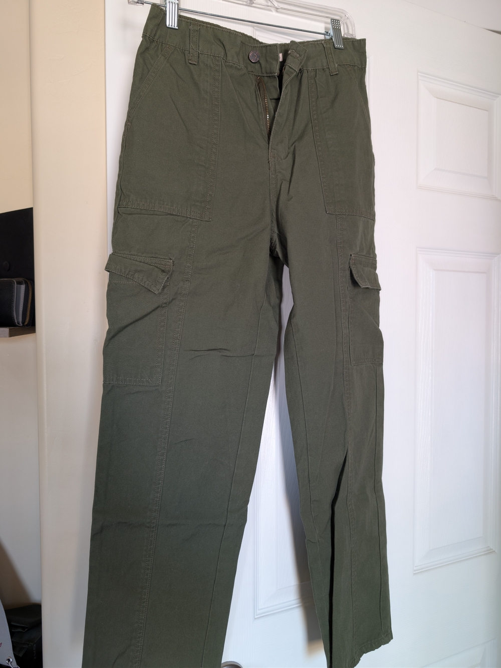 Women's Olive Cargo Pants